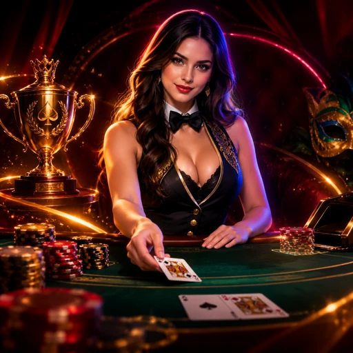 Mesa de blackjack ao vivo com dealer real no lobby do G63COM
